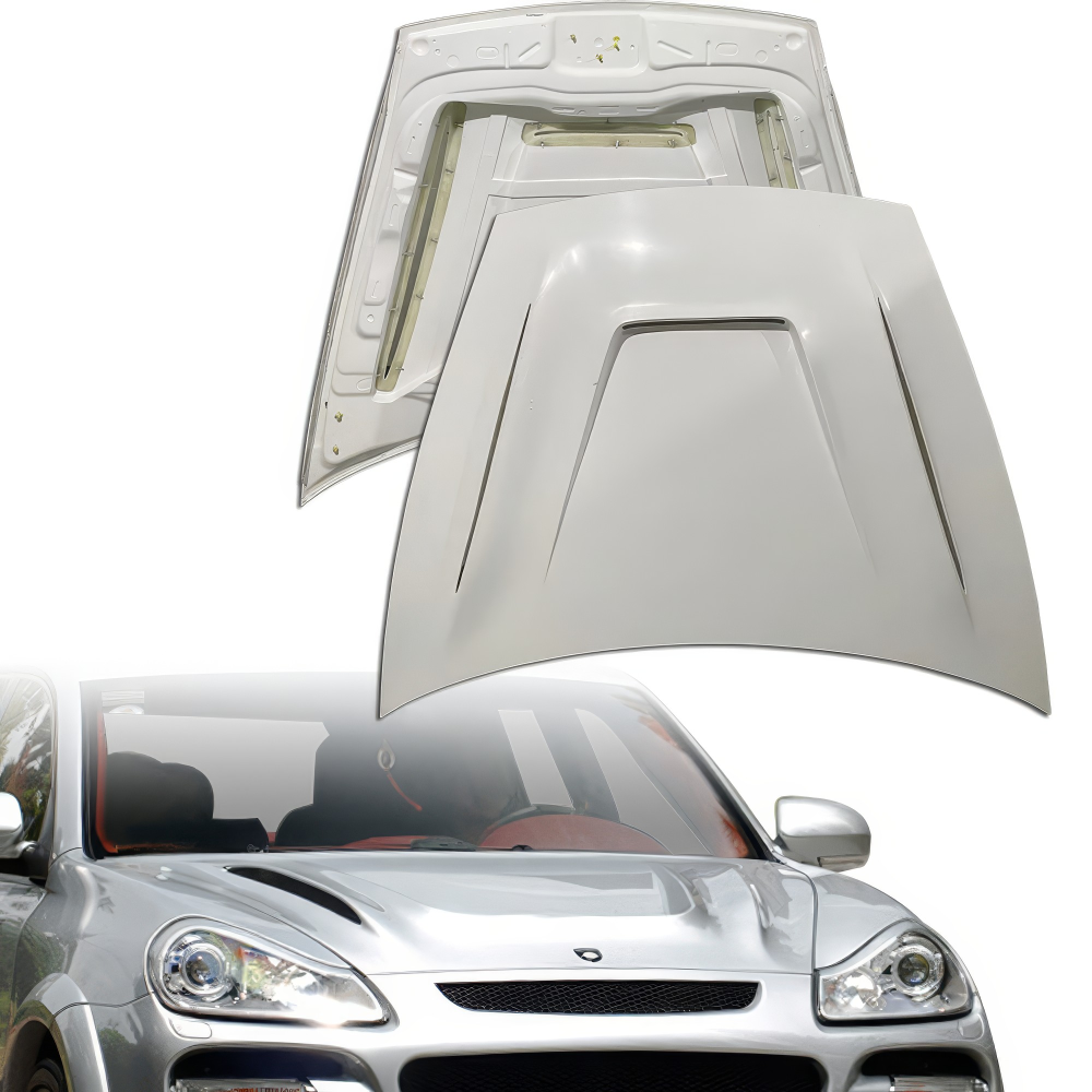 All kind of Exterior/Hoods for Porsche Cayenne 2003 - 