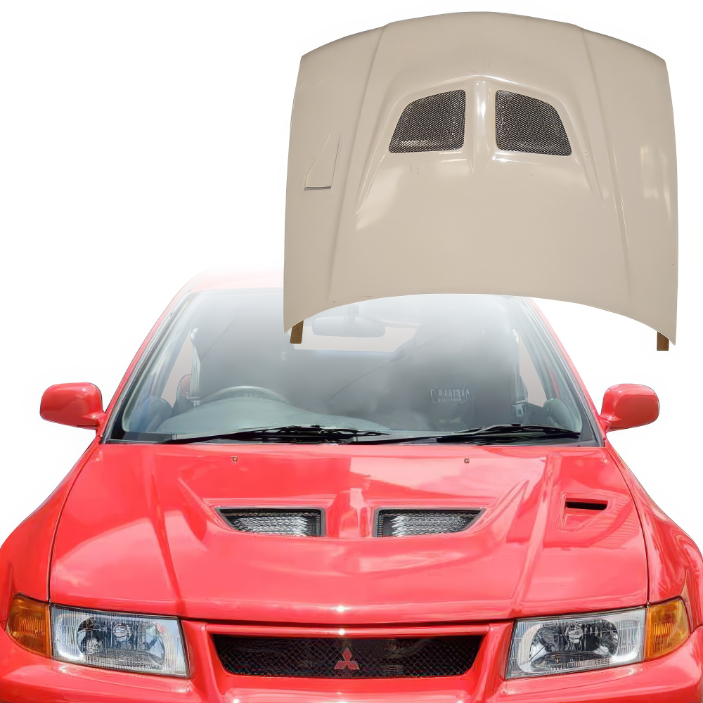 All kind of Exterior/Hoods for Mitsubishi Evolution 1998 - 