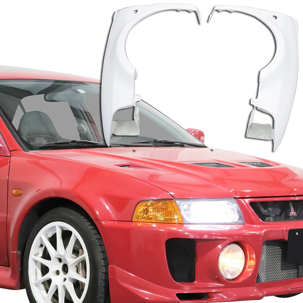 All kind of Exterior/Hoods for Mitsubishi Evolution 1998 - 