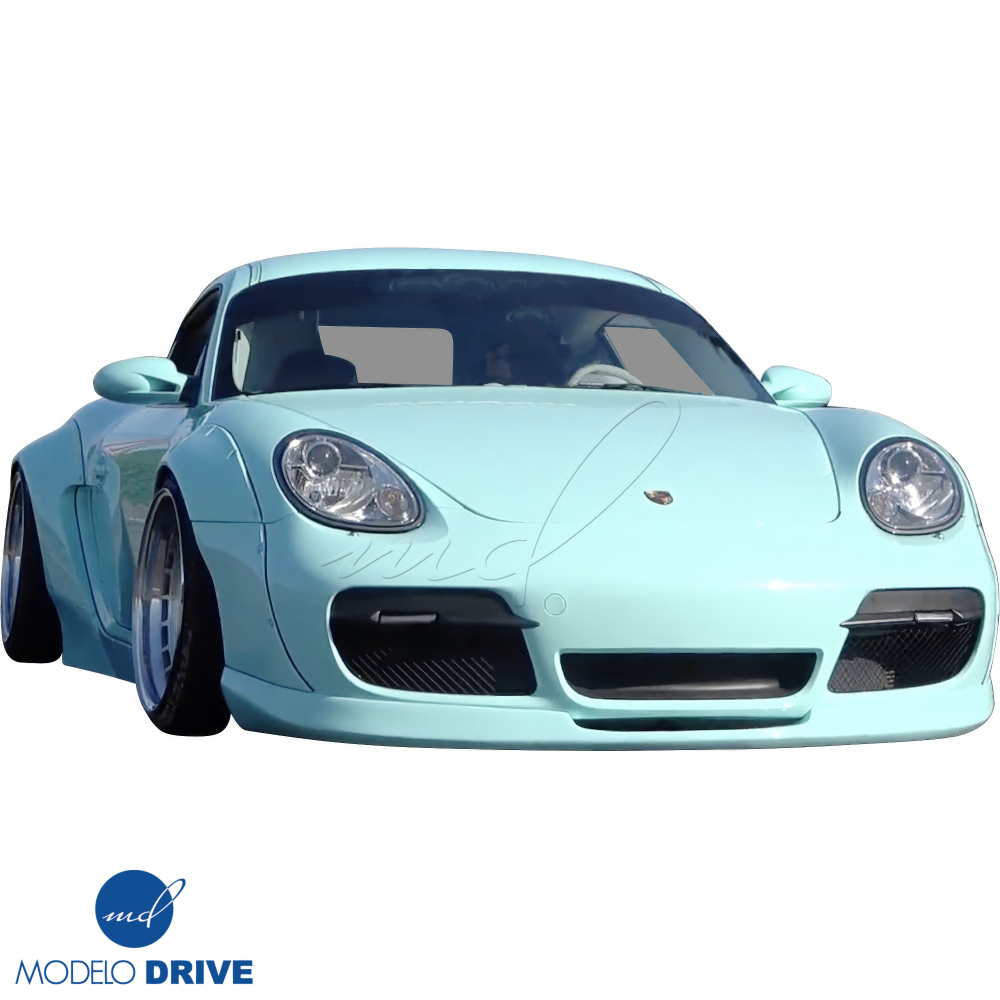 All kind of Exterior/Front Bumpers or Lips for Porsche Cayman 2006 - 