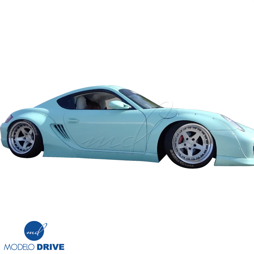 All kind of Exterior/Front Bumpers or Lips for Porsche Cayman 2006 - 