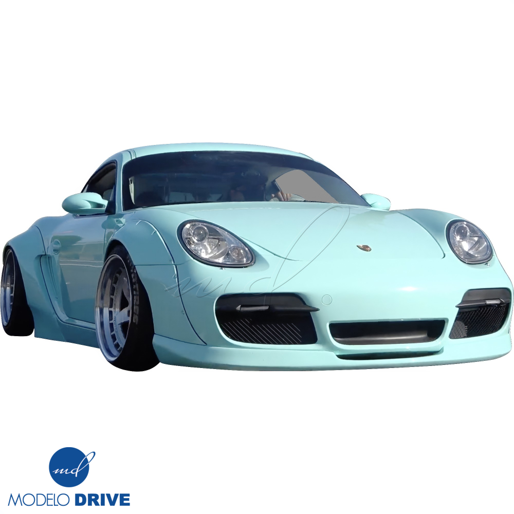 All kind of Exterior/Front Bumpers or Lips for Porsche Cayman 2006 - 