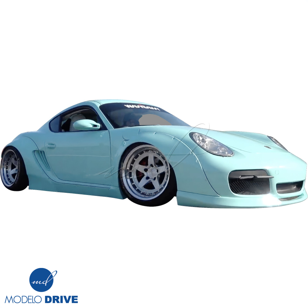 All kind of Exterior/Front Bumpers or Lips for Porsche Cayman 2006 - 