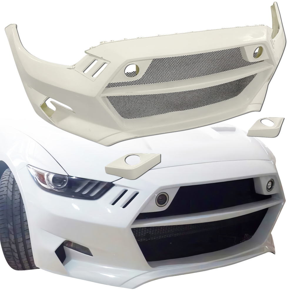 All kind of Exterior/Front Bumpers or Lips for Ford Mustang 2015 - 