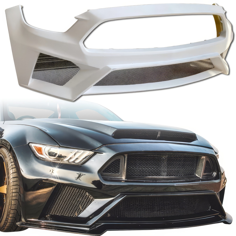 All kind of Exterior/Front Bumpers or Lips for Ford Mustang 2015 - 