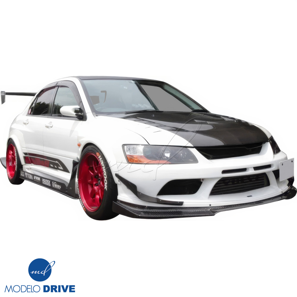 All kind of Exterior/Front Bumpers or Lips for Mitsubishi Evolution 2003 - 