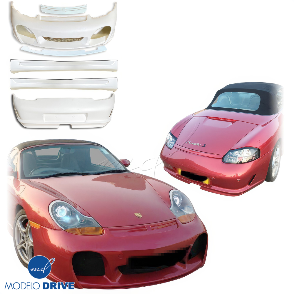 All kind of Exterior/Complete Body Kits for Porsche Boxster 1997 - 