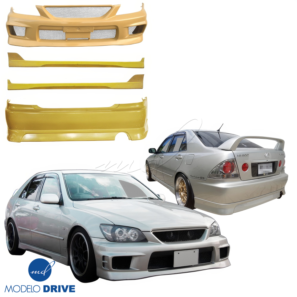 All kind of Exterior/Complete Body Kits for Lexus IS Series 2000 - 