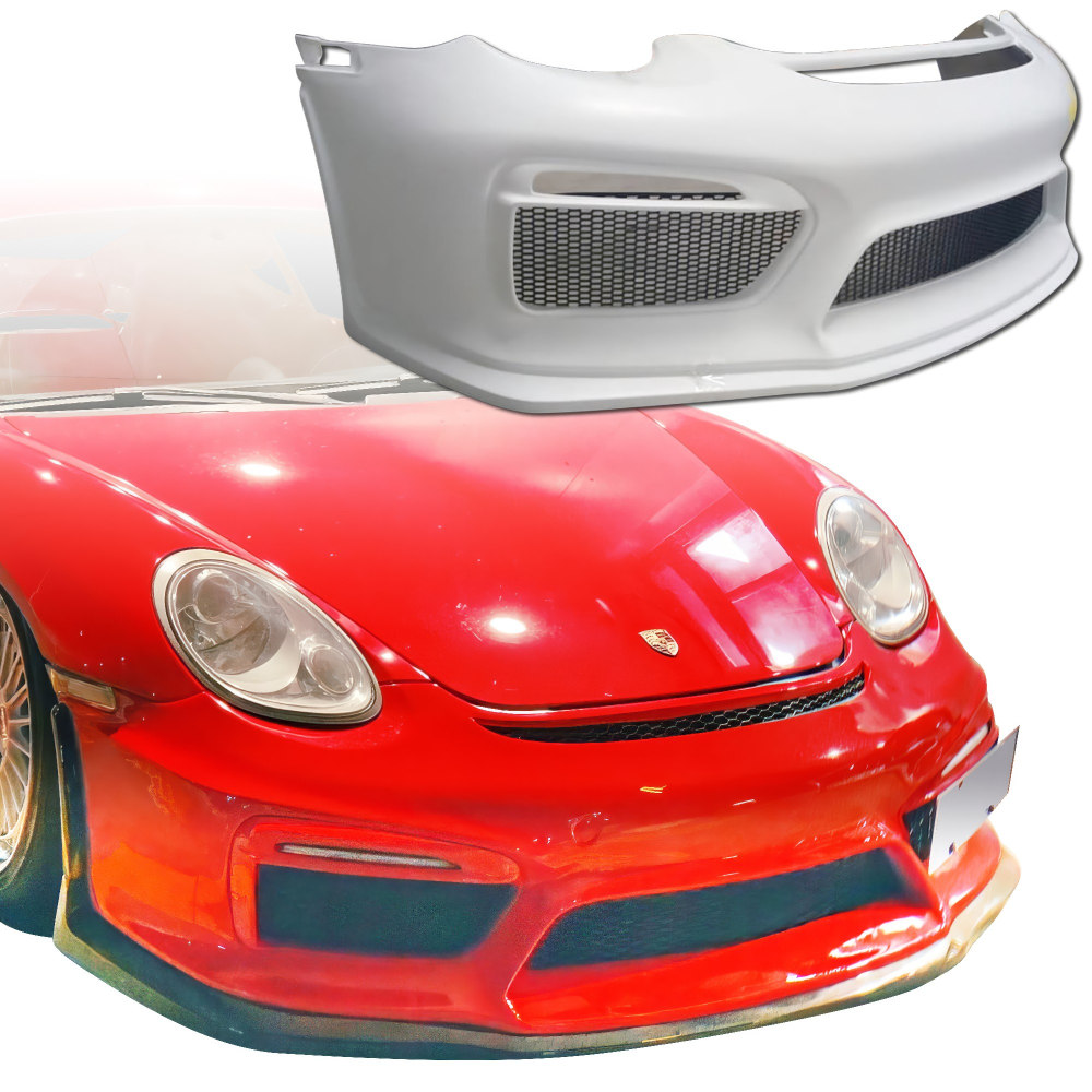 All kind of Exterior/Front Bumpers or Lips for Porsche Cayman 2006 - 