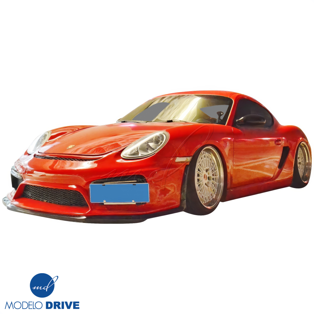 All kind of Exterior/Front Bumpers or Lips for Porsche Cayman 2006 - 