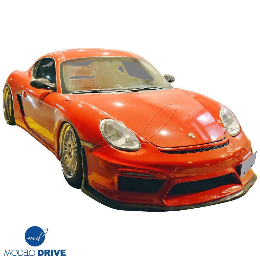 All kind of Exterior/Front Bumpers or Lips for Porsche Cayman 2006 - 