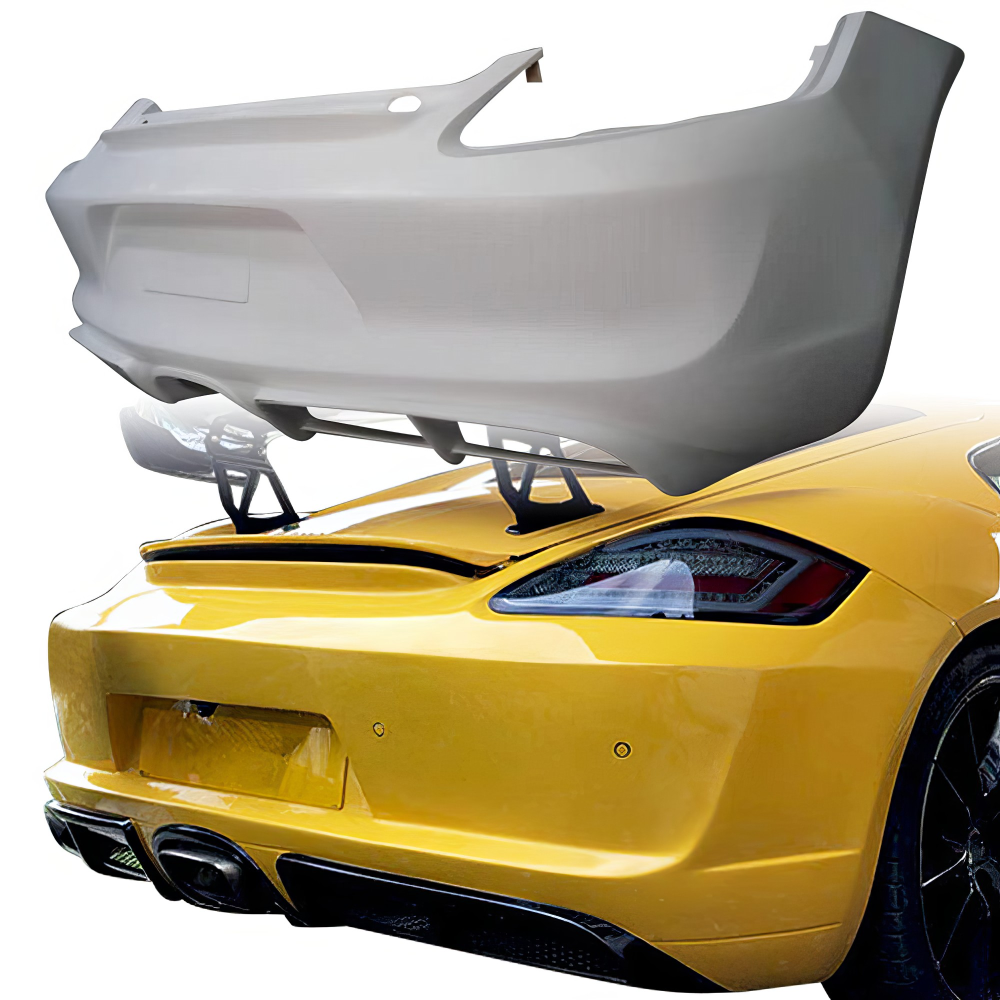 All kind of Exterior/Rear Bumpers or Lips for Porsche Cayman 2006 - 