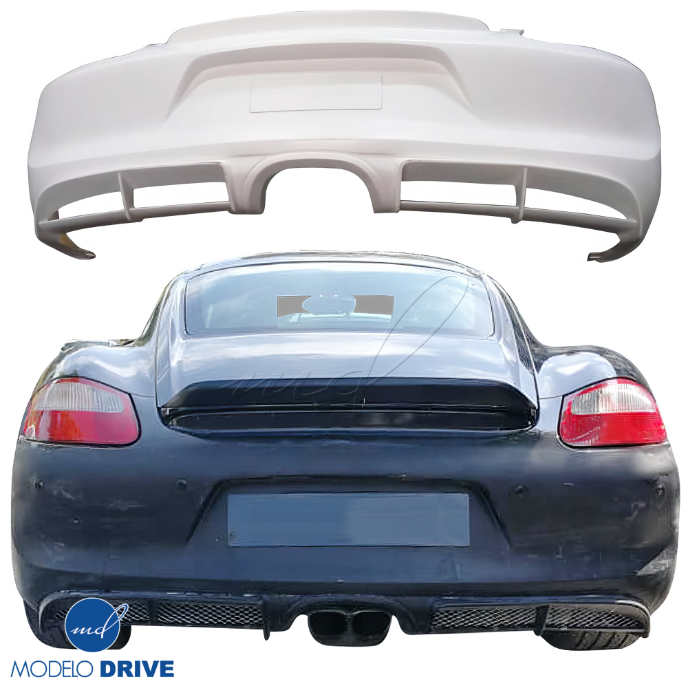 All kind of Exterior/Rear Bumpers or Lips for Porsche Cayman 2006 - 