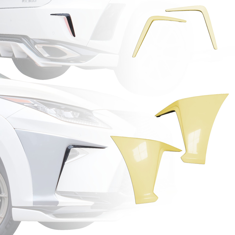 All kind of Exterior/Front Bumpers or Lips for Lexus RX350 2016 - 