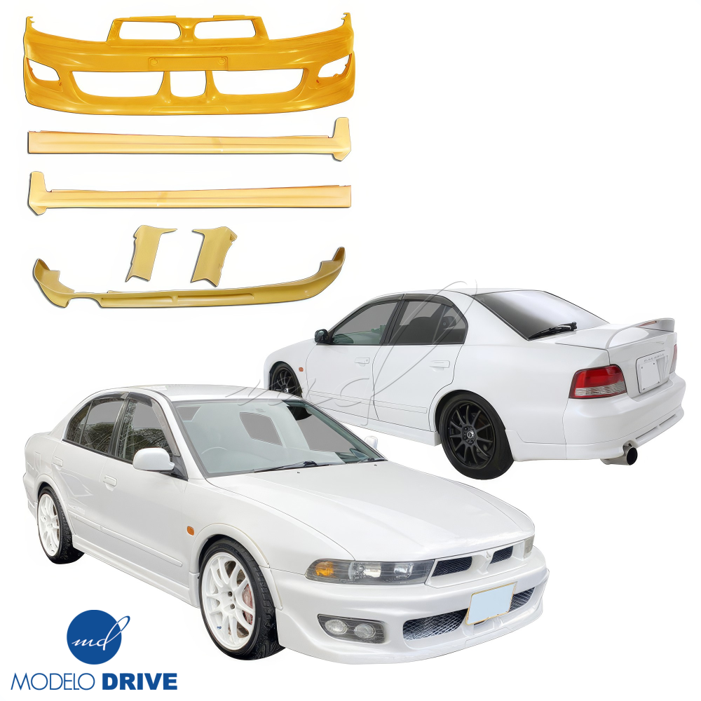 All kind of Exterior/Complete Body Kits for Mitsubishi Galant 2000 - 