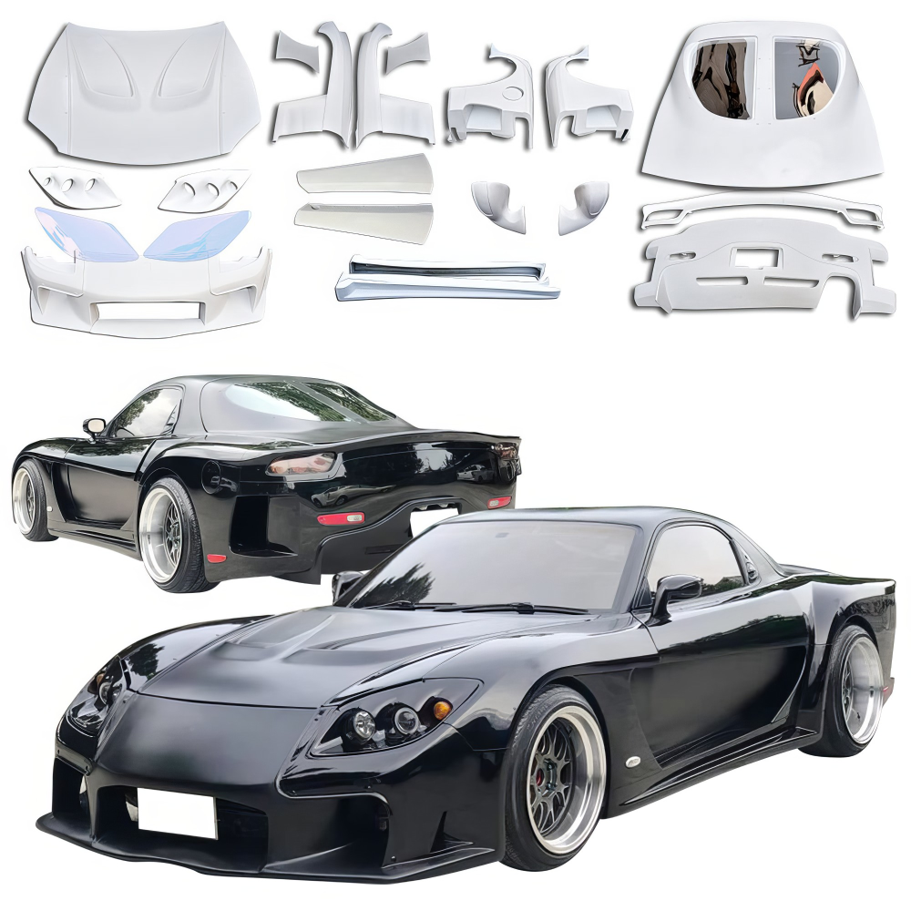 All kind of Exterior/Complete Body Kits for Mazda RX-7 1993 - 