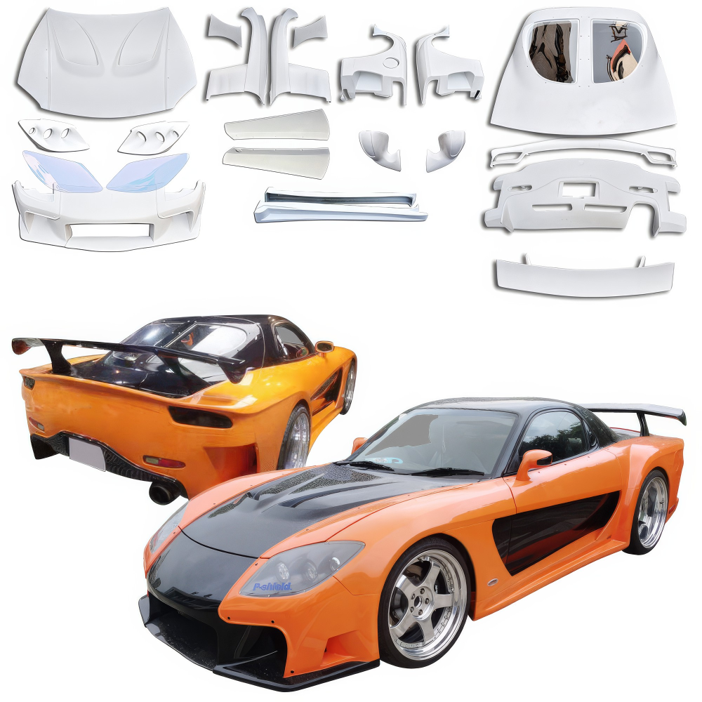 All kind of Exterior/Complete Body Kits for Mazda RX-7 1993 - 