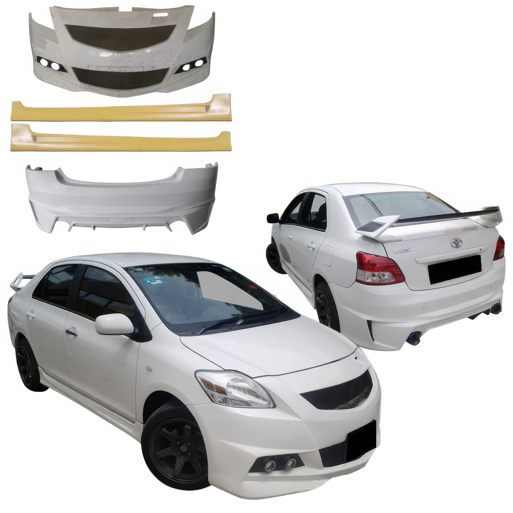 All kind of Exterior/Complete Body Kits for Toyota Yaris 2007 - 