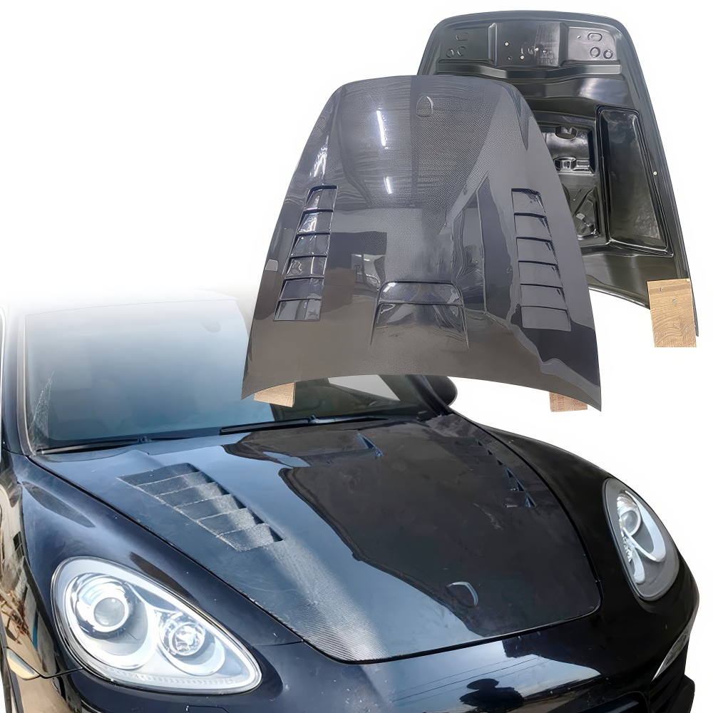 All kind of Exterior/Hoods for Porsche Cayenne 2011 - 