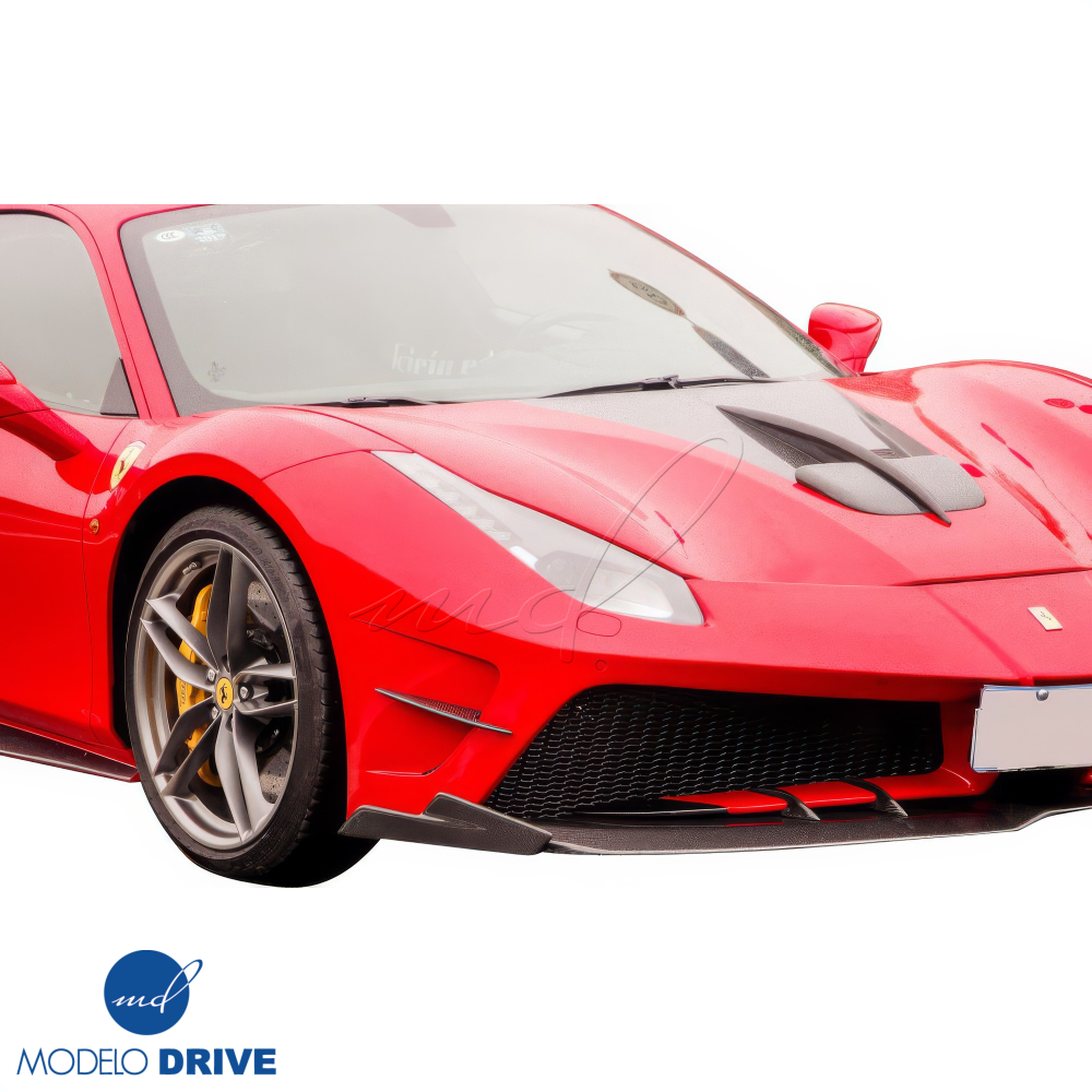 All kind of Exterior/Hoods for Ferrari 488 2016 - 