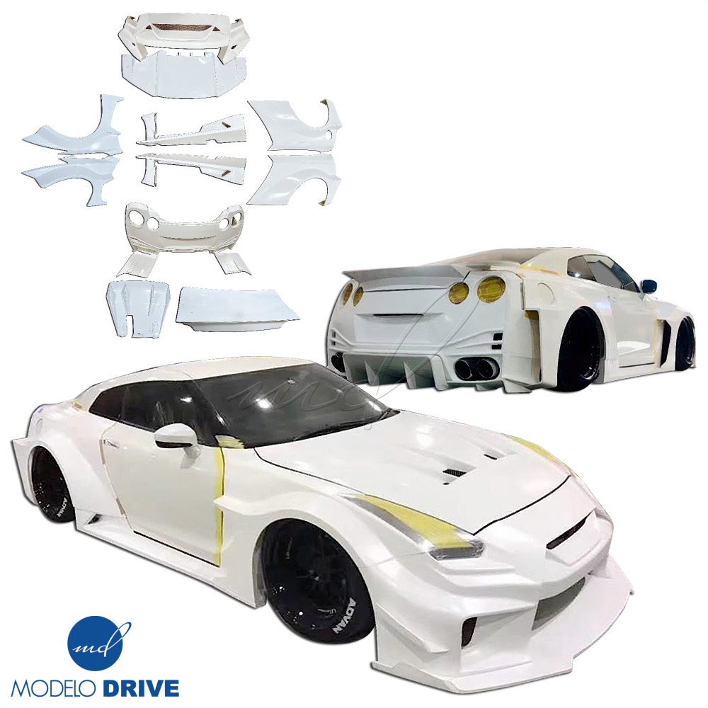 All kind of Exterior/Complete Body Kits for Nissan GT-R 2009 - 