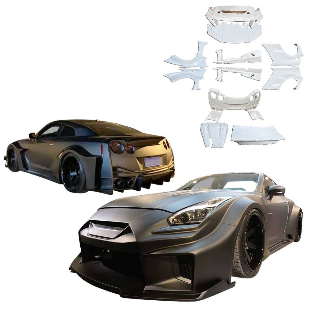 All kind of Exterior/Complete Body Kits for Nissan GT-R 2009 - 