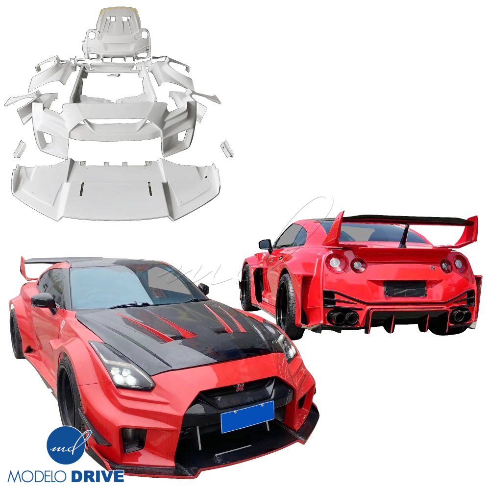 All kind of Exterior/Complete Body Kits for Nissan GT-R 2009 - 