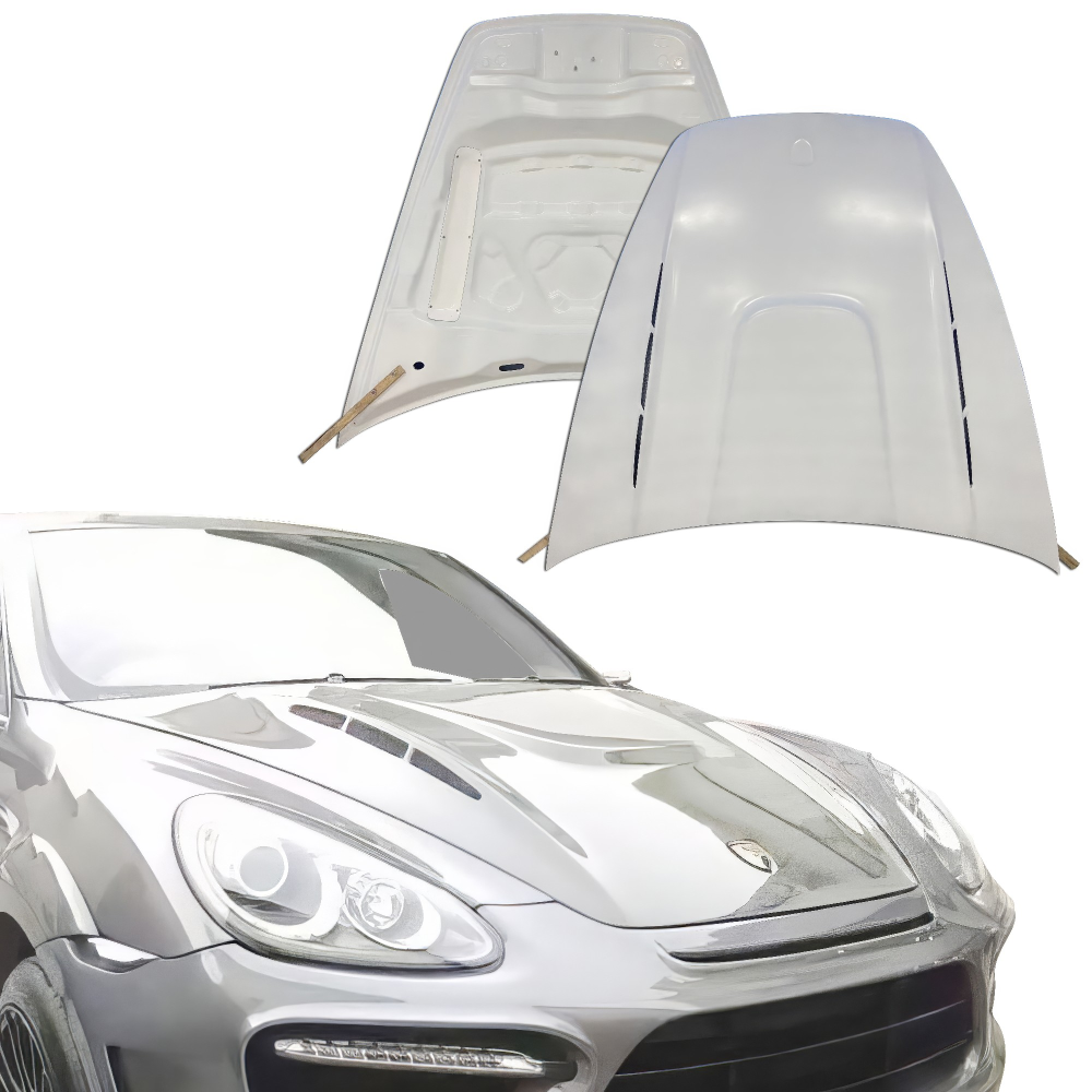 All kind of Exterior/Hoods for Porsche Cayenne 2011 - 