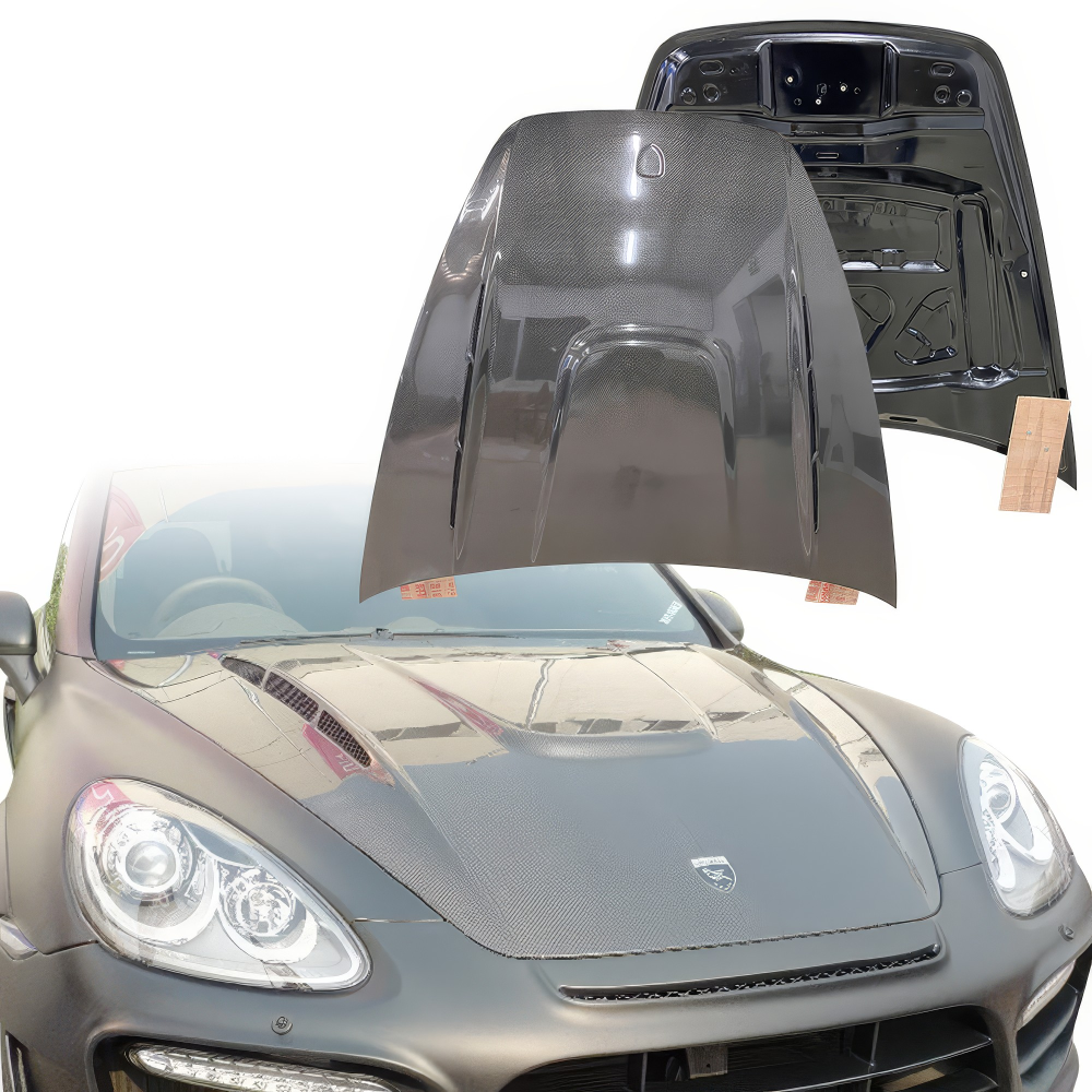 All kind of Exterior/Hoods for Porsche Cayenne 2011 - 