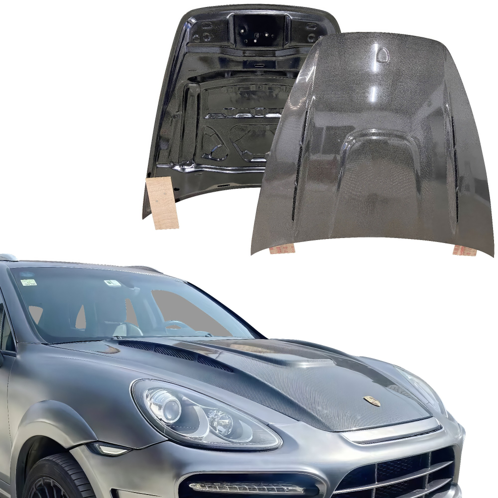 All kind of Exterior/Hoods for Porsche Cayenne 2011 - 