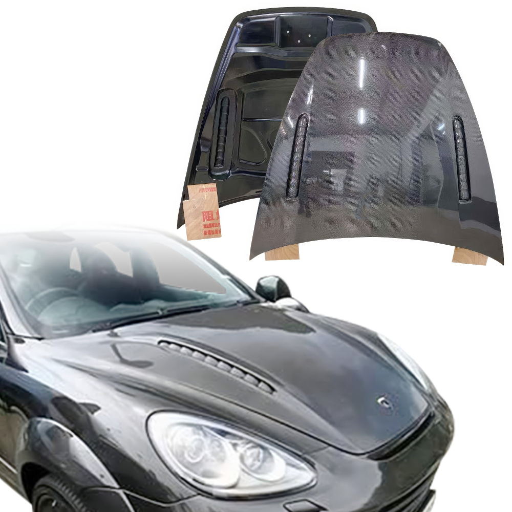 All kind of Exterior/Hoods for Porsche Cayenne 2011 - 