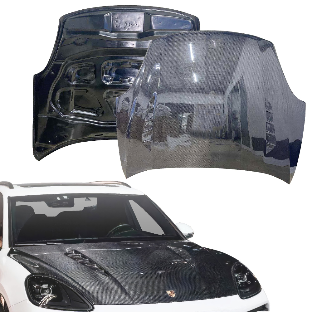 All kind of Exterior/Hoods for Porsche Cayenne 2015 - 