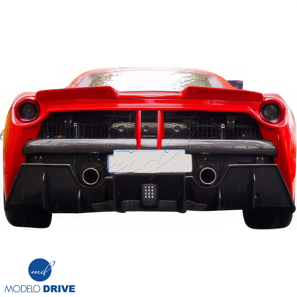 All kind of Exterior/Diffusers for Ferrari 488 2016 - 