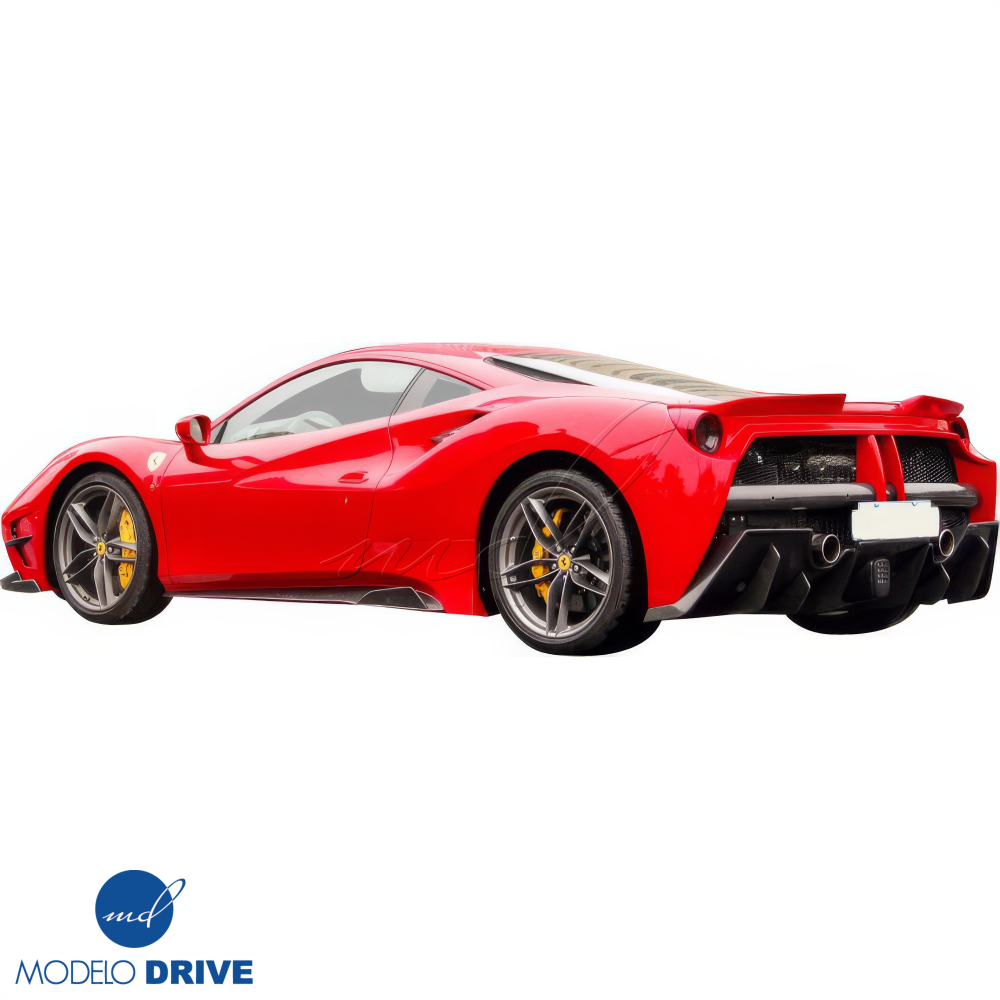 All kind of Exterior/Diffusers for Ferrari 488 2016 - 