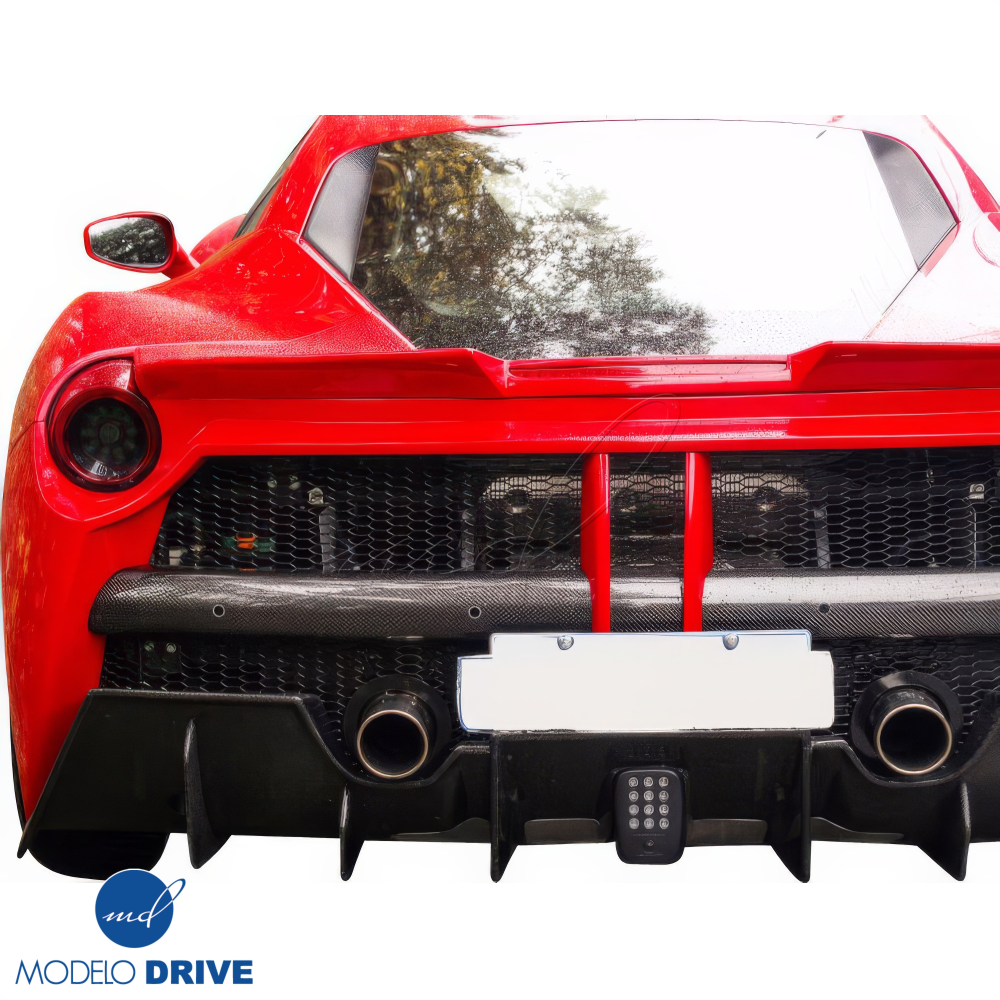 All kind of Exterior/Diffusers for Ferrari 488 2016 - 