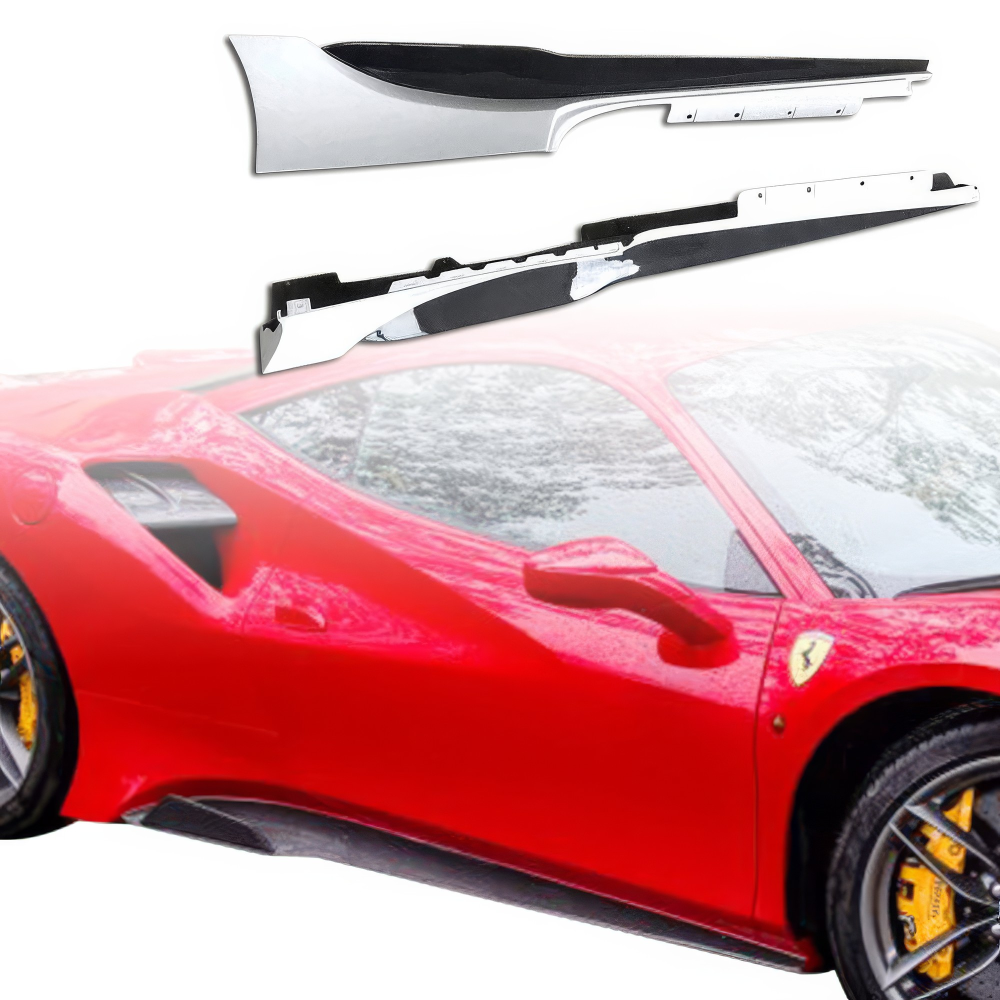 All kind of Exterior/Side Skirts for Ferrari 488 2016 - 