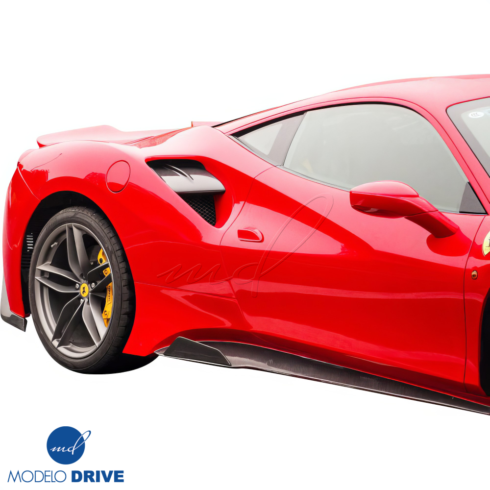 All kind of Exterior/Side Skirts for Ferrari 488 2016 - 