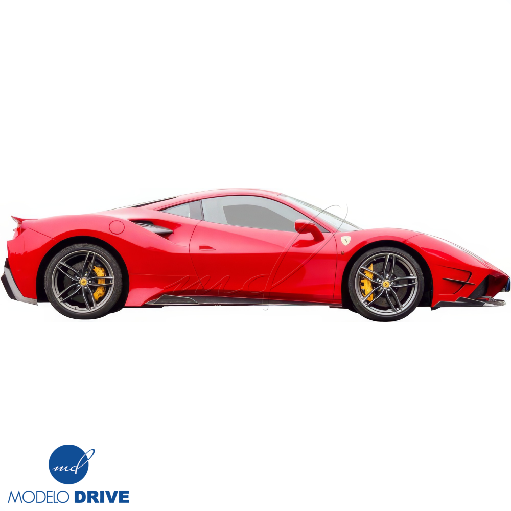 All kind of Exterior/Side Skirts for Ferrari 488 2016 - 