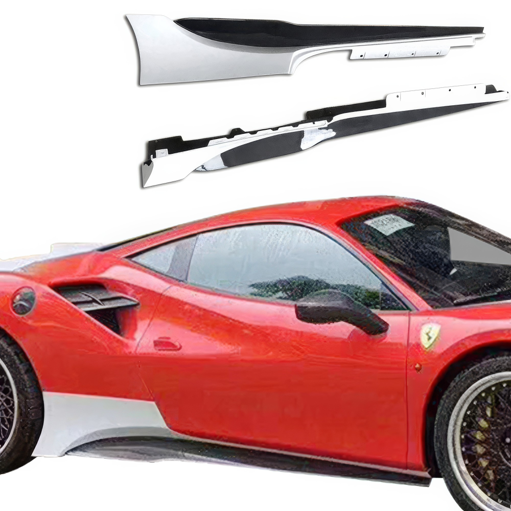 All kind of Exterior/Side Skirts for Ferrari 488 2016 - 