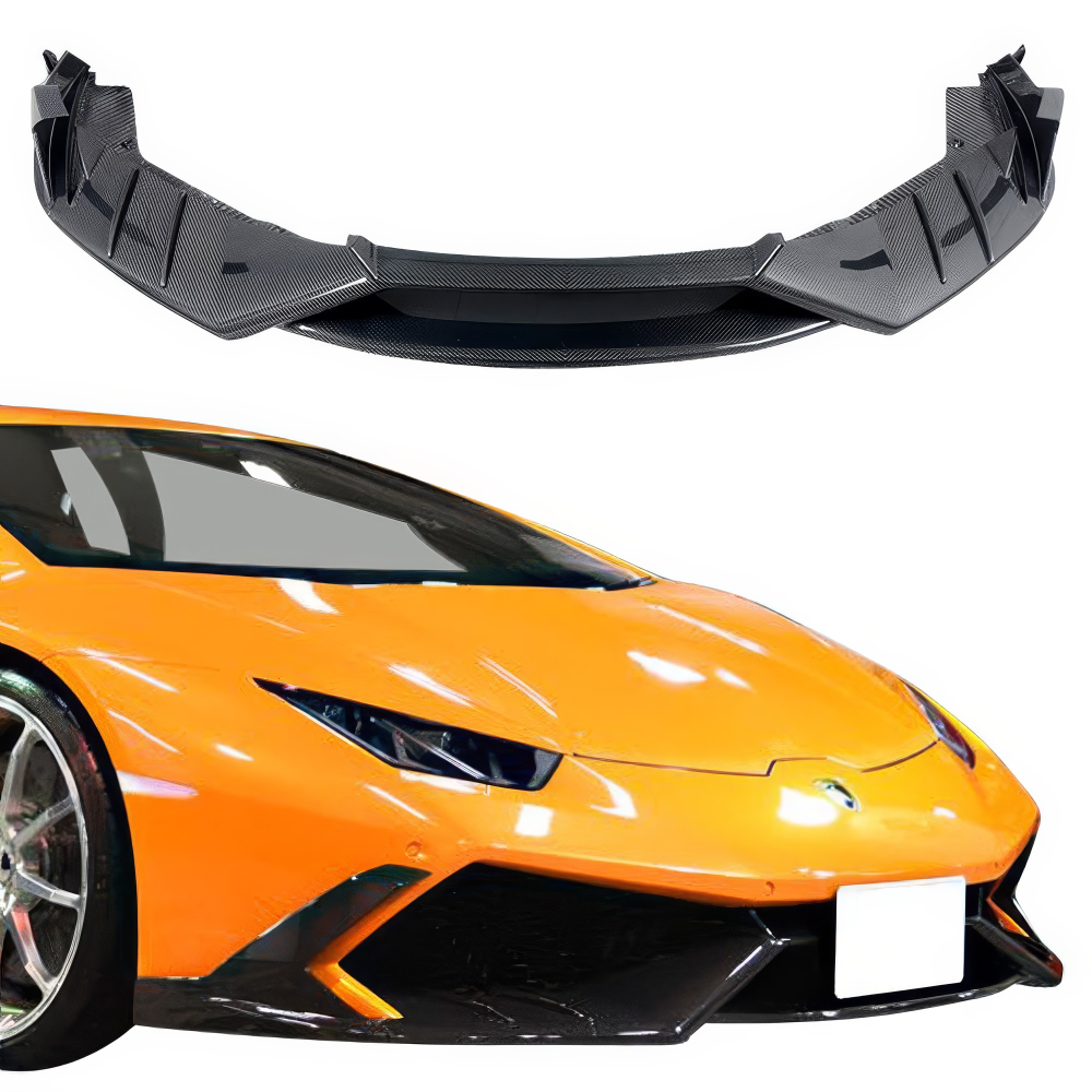 All kind of Exterior/Front Bumpers or Lips for Lamborghini Huracan 2014 - 