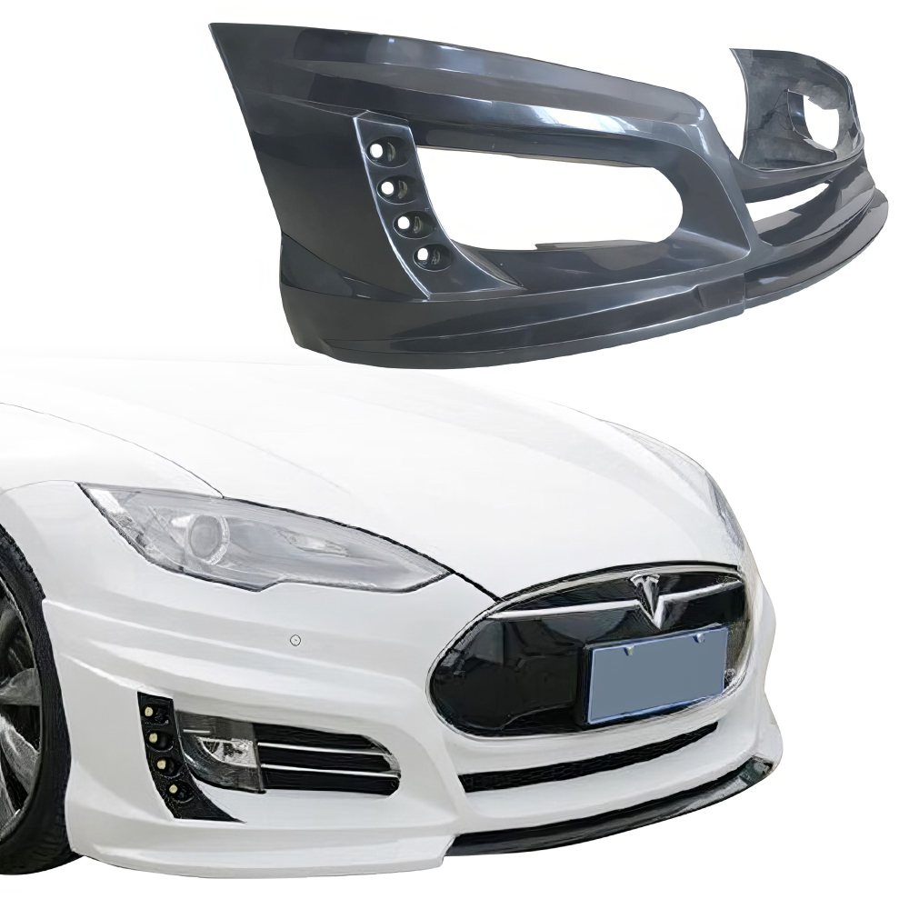 All kind of Exterior/Front Bumpers or Lips for Tesla S 2012 - 