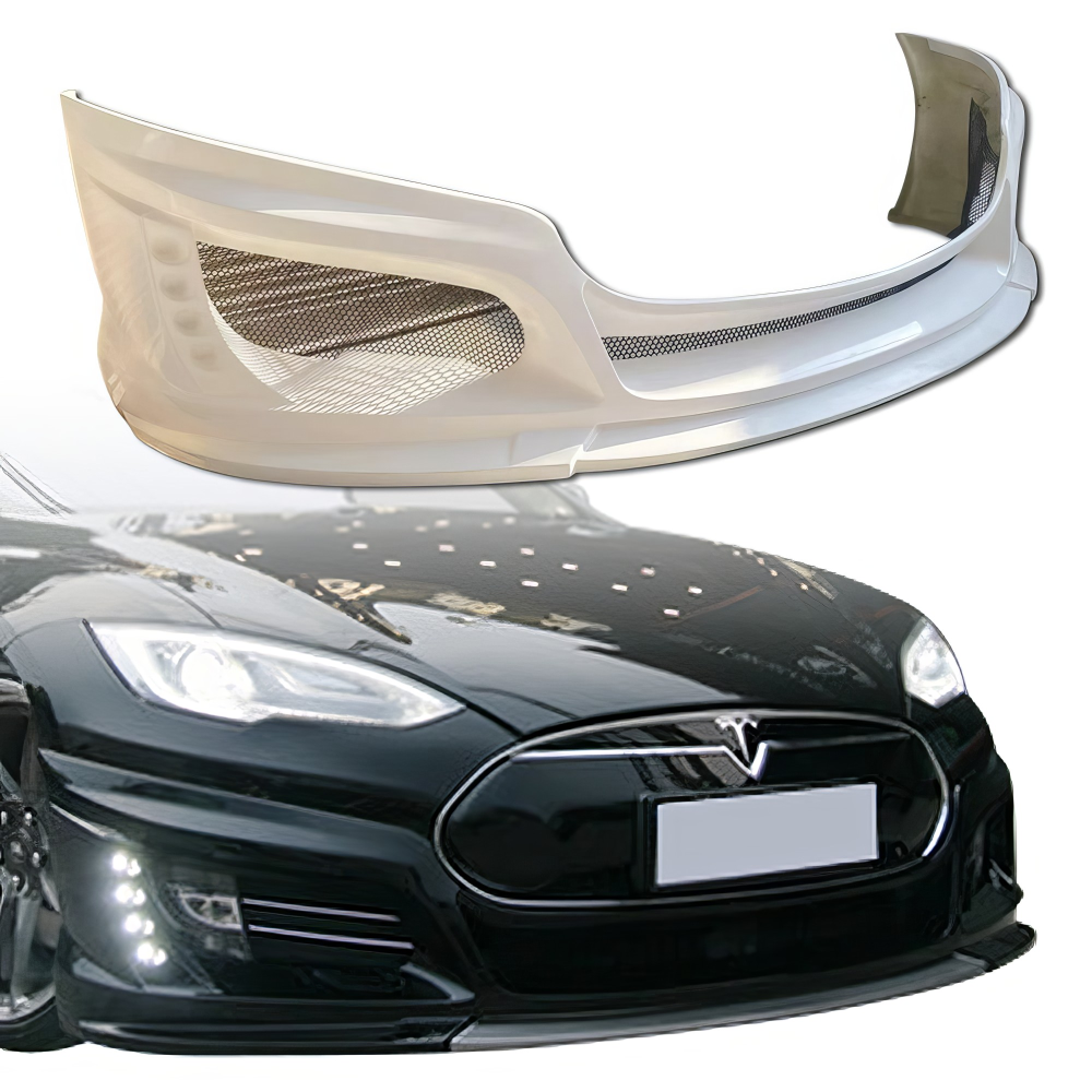 All kind of Exterior/Front Bumpers or Lips for Tesla S 2012 - 