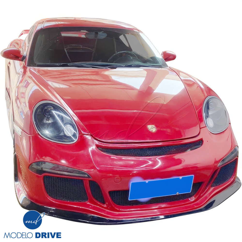 All kind of Exterior/Front Bumpers or Lips for Porsche Cayman 2009 - 