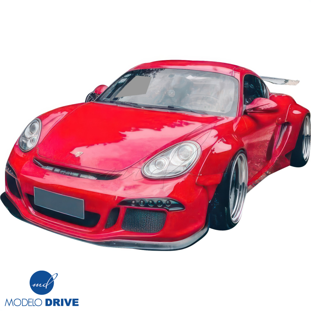 All kind of Exterior/Front Bumpers or Lips for Porsche Cayman 2009 - 