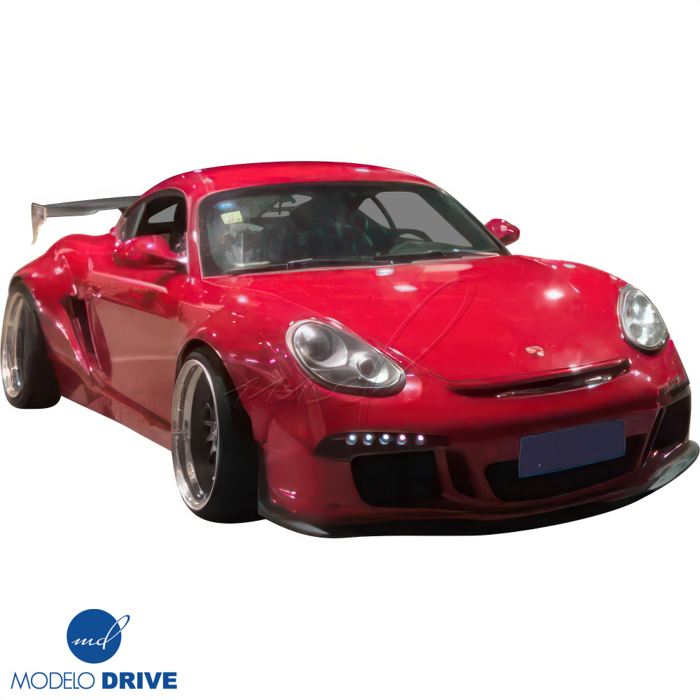 All kind of Exterior/Front Bumpers or Lips for Porsche Cayman 2009 - 