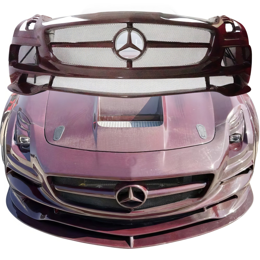 All kind of Exterior/Front Bumpers or Lips for Mercedes-Benz SLS AMG 2011 - 