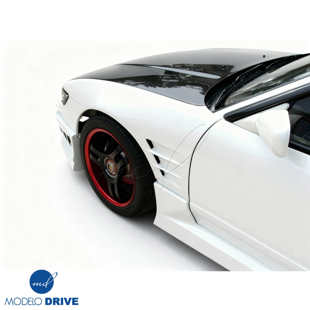 FRP GCOR Wide Body 30mm Fenders (front) > Nissan Silvia (S13) 89
