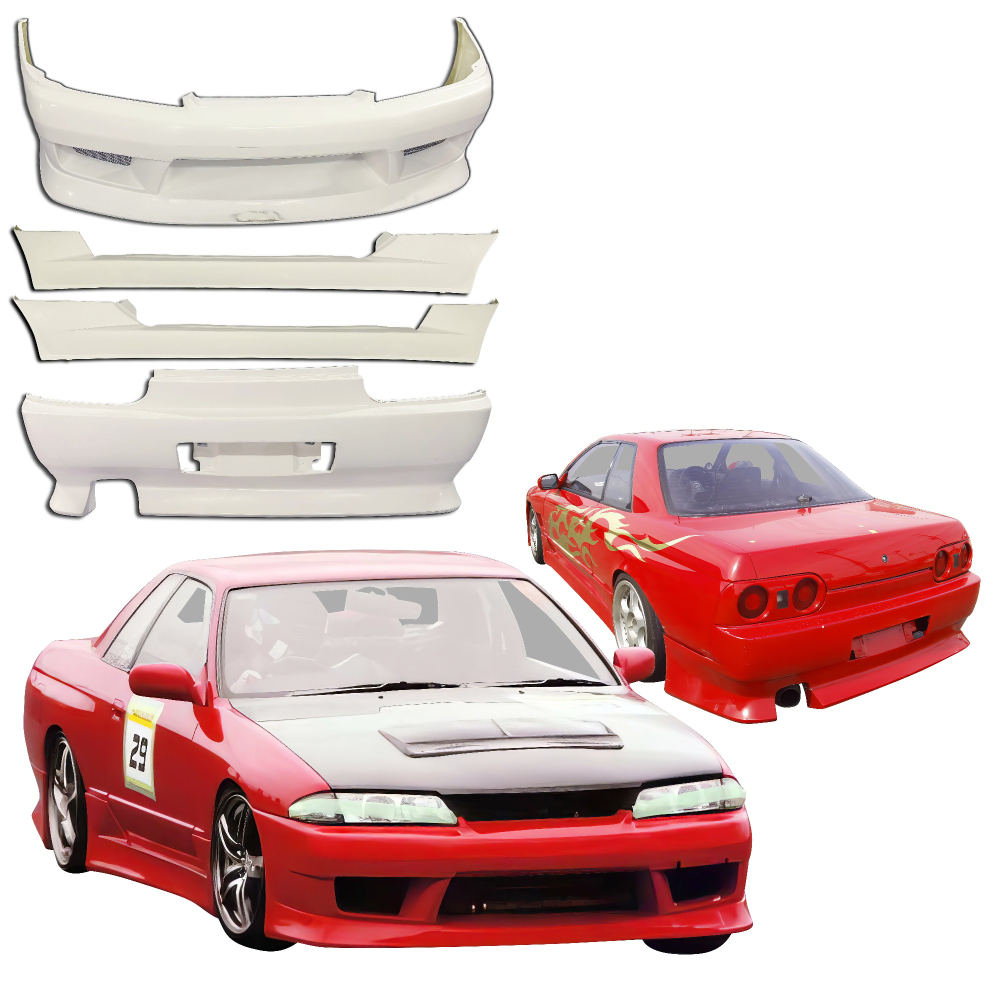 All kind of Exterior/Complete Body Kits for Nissan Skyline R32 GTS 1990 - 