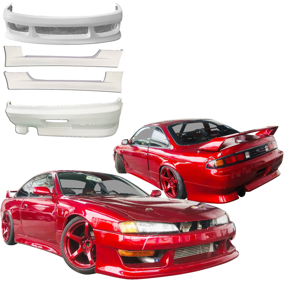 All kind of Exterior/Complete Body Kits for Nissan 240SX 1997 - 