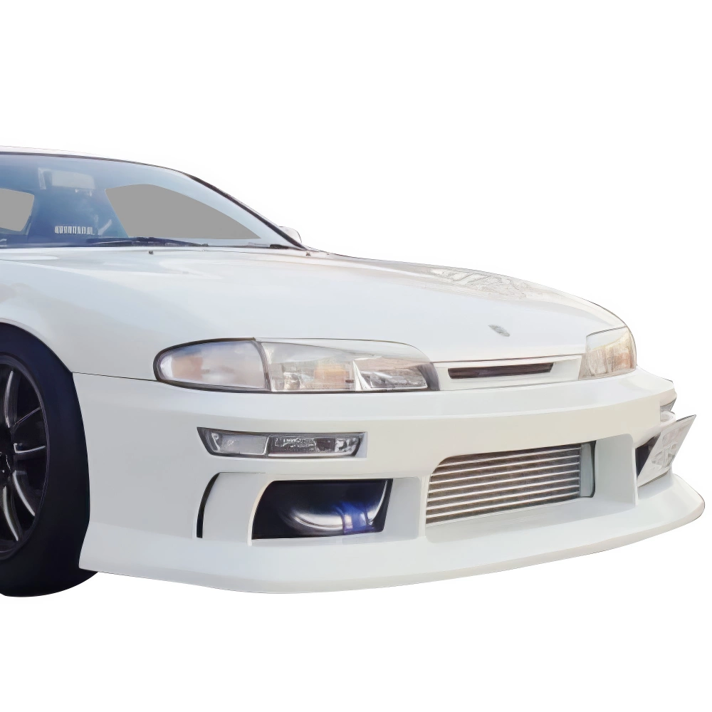 フェンスポFRP ModeloDrive FRP MSPO Front Bumper > Nissan 240SX (S14) 1995-1996